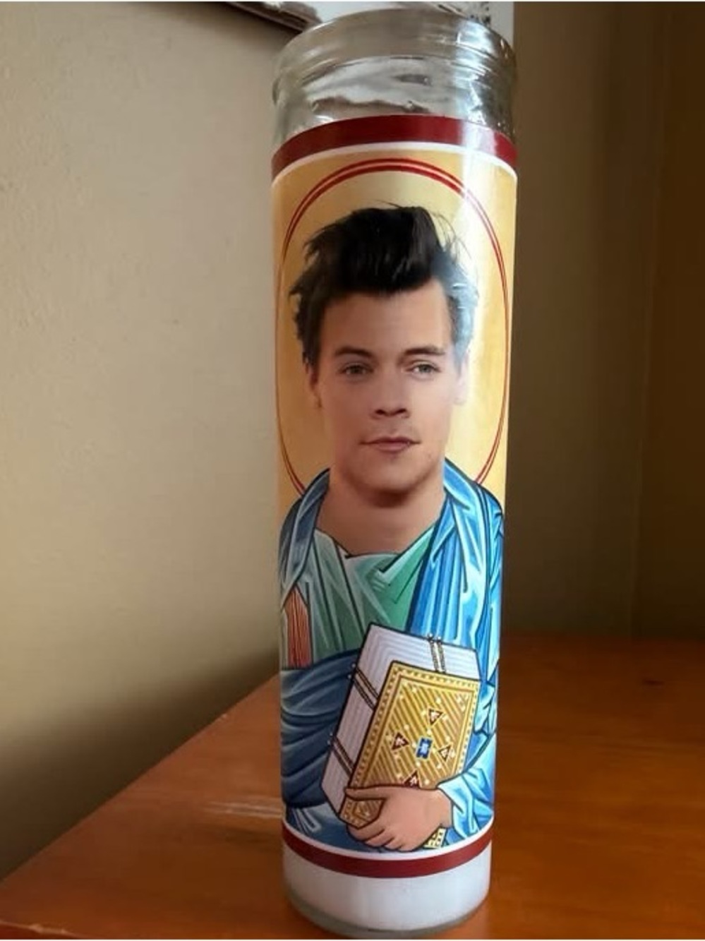 Harry Styles Prayer Candle